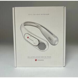 Black Hotsales Bladeless Neck Fan YP-06 Portable Handsfree Lightweight 3 Speed